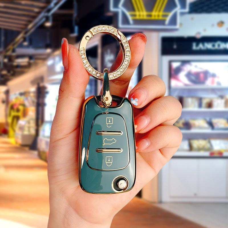 TPU Key Cover for Hyundai Sonata 8/Elantra - Premium Car Key Protection
