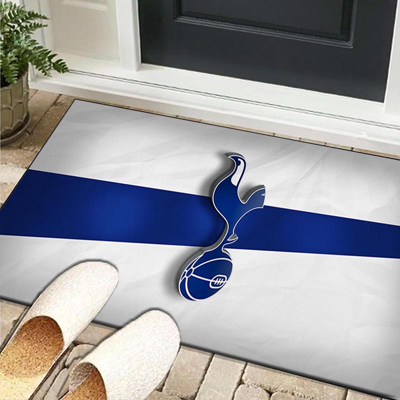 1PC rug FC Tottenham Crest Carpet, Chair Rug,Area Rug for Office Bedroom living rooms bedroom, Doormat decor Christmas fan gifts