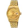 J-AXIS Men's MJZ004-GG ( Sun Flame) Round Watch Gold Analog
