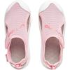 Li Ning Детские удобные универсальные нескользящие прочные сандалии с низким верхом Детские сандалии розовые YKKV008-2