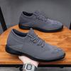 2025 Export Men's Shoes Breathable Korean Version Shoes Large Size Men's Shoes Flying Woven Mesh Trend Running Casual Sports Shoes
