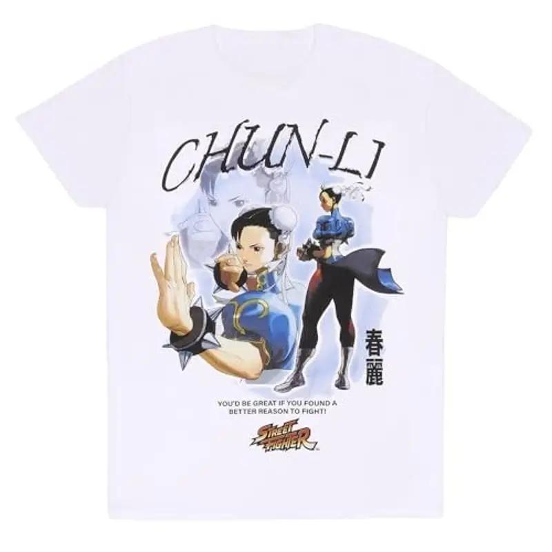 Streetfighter Chun Li T Shirt Xxl New E777z