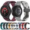 Силиконовый ремешок для Samsung Galaxy Watch 7 6 5 4 40мм 44мм/6 Classic 43 47мм Оригинальный ремешок для Galaxy 5 Pro 45мм Аксессуары