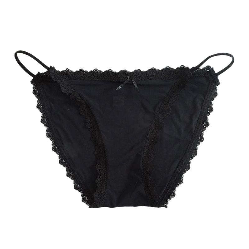 Thin Strap Lace Underwear Breathable Seamless Panties