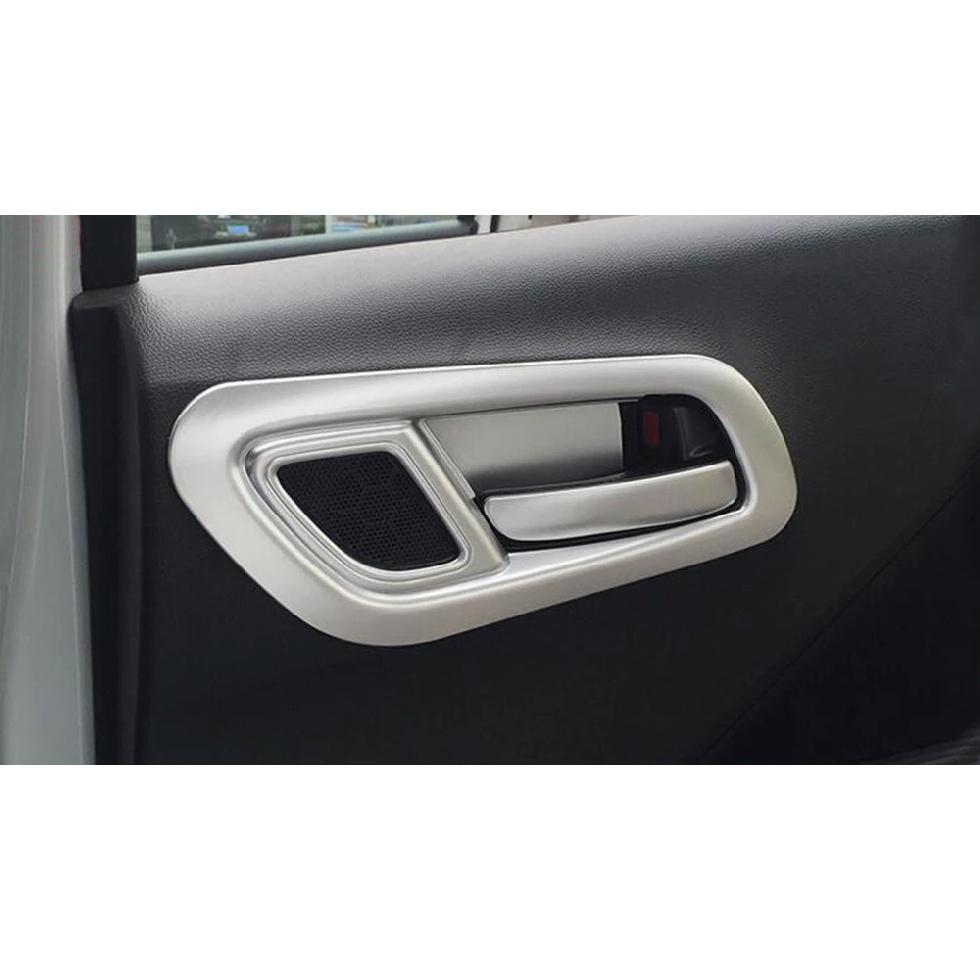 Хромированная внутренняя дверная ручка из АБС-пластика, накладка на крышку чаши для Honda City 2015 20016 2017 LHD, аксессуары для стайлинга автомобилей 4 шт./компл.