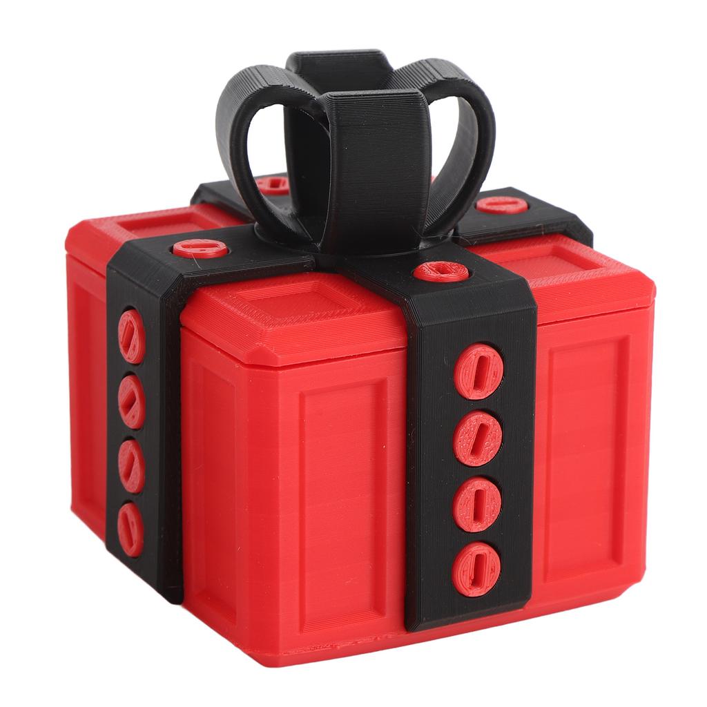 Раздражающая подарочная коробка с винтами, новинка, забавная подарочная коробка, напечатанная на 3D-принтере, для хранения игрушек, праздник