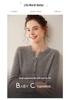 Women's Cashmere Knit Cardigan - Early Autumn Long Sleeve Loose Fit, Single-Breasted, Versatile Outerwear