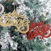 Sign Merry Christmas Pendant DIY Door Hanging Ornament New Xmas Tree Pendant  Merry Christmas