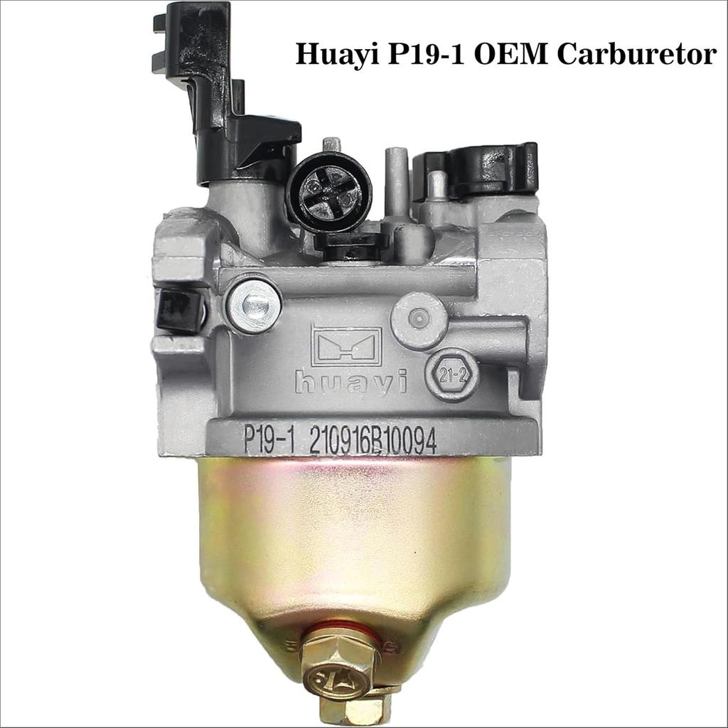 Карбюратор Huayi P19-1 Совместим с Генератором Predator 4000 4375 Champion Honda Generac PowerHorse 3000W 3500W 4000W С Двигателем 196Cc 208Cc 212Cc