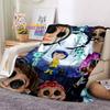Cartoon Coraline Soft Throw Blanket Flannel Blanket Bed Throw Blanket Soft Cartoon Printed Bedspread Bedspread Sofa Gift