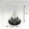 Pure Silver Idol with Base for Pooja/Gift Item/Murti for Puja Room/Gift for Wedding & House Warming Ceremony