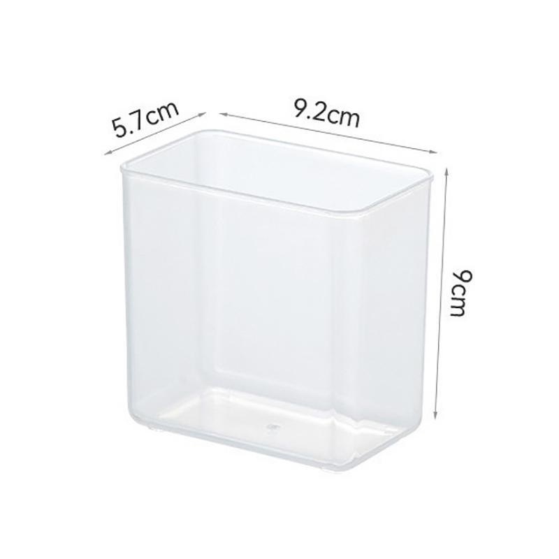 Настенный ящик для хранения Зеркальный шкафчик Самоклеящаяся коробка для хранения мелких предметов Карандаш для бровей Помада Блеск для губ Коробка для хранения