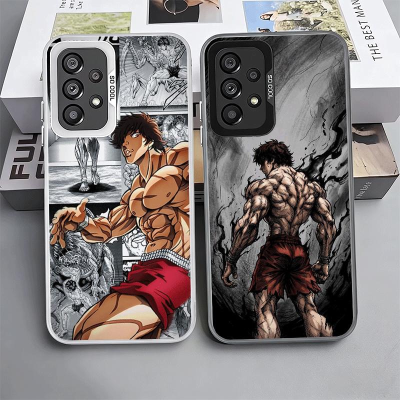Мягкий чехол для телефона с аниме Baki the Grappler для Samsung A17 A16 A15 A14 A13 A57 A56 A55 A54 A53 A37 A36 A35 A34 A33 A26 A25 A24 A23