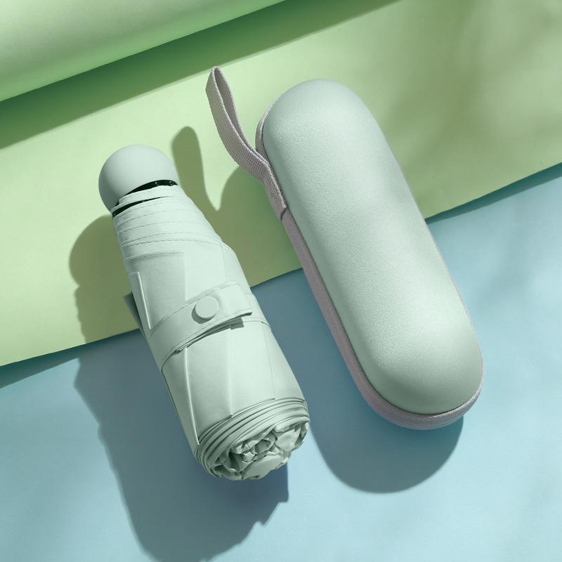 50% скидка на восемь капсульных зонтов с солнцезащитным кремом и защитой от ультрафиолета, сверхлегкий маленький зонт от солнца