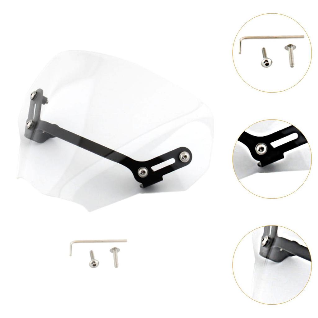 Front Windshield Visor Wear Resistant Motorcycle Accessories