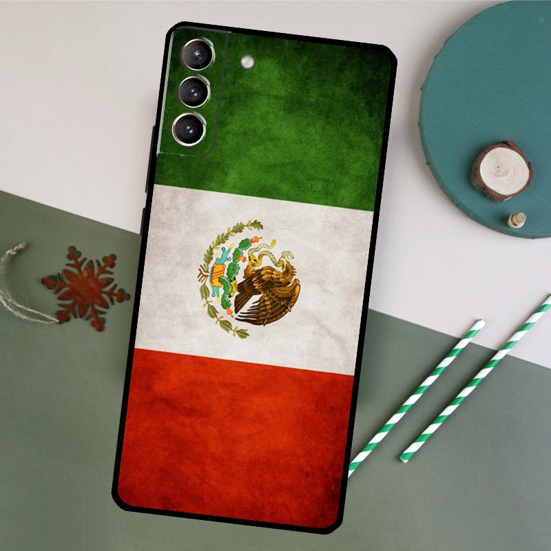 Mexico Mexican Flag Phone Case For Samsung Galaxy S26 S25 Ultra S20 S21 S22 S23 S24 S10 Plus S25 FE Back Cover