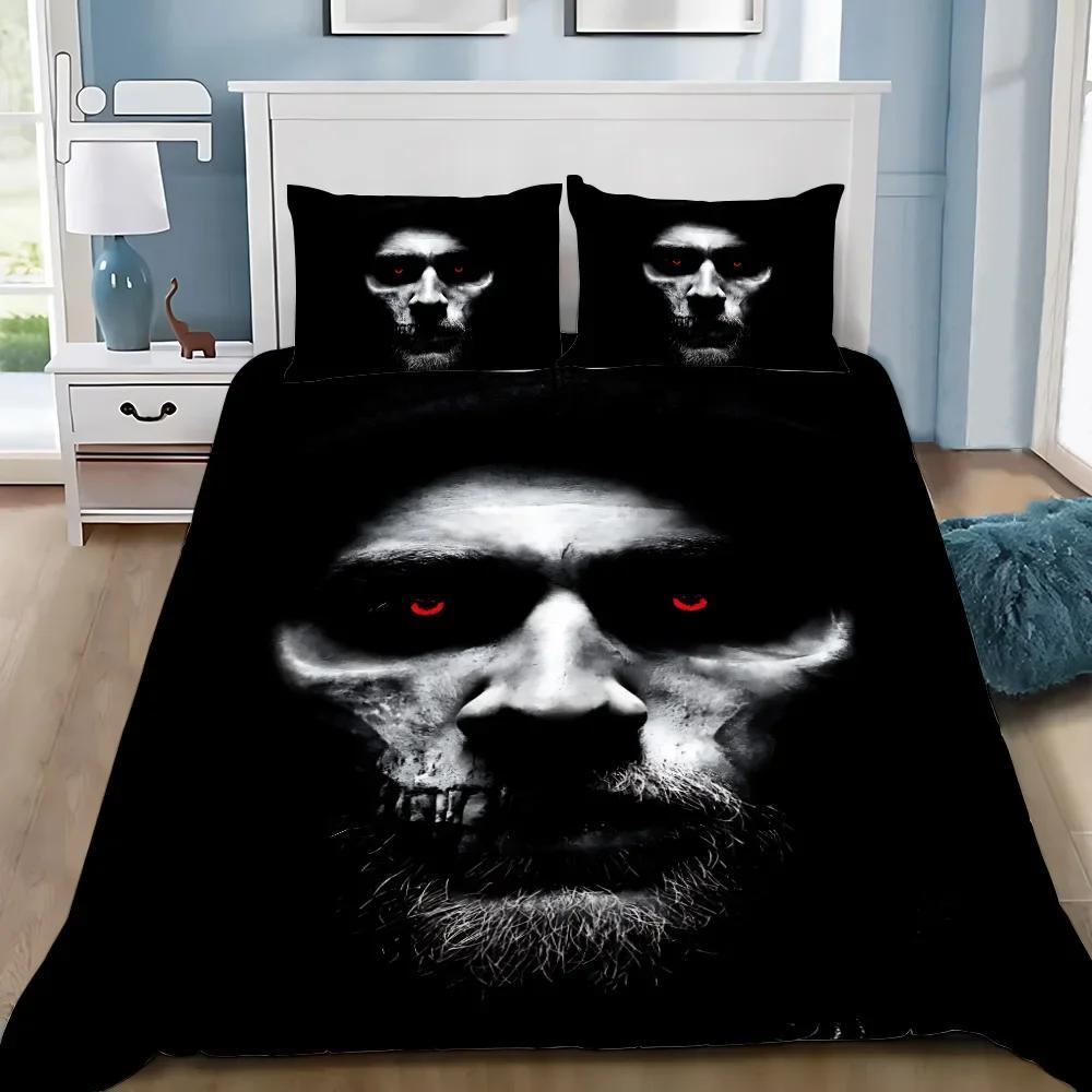 Sons Of Anarchy R-Retro Bedding Set Adult Boy Girl Bedroom Decoration Children Gift Single Double Queen King Size