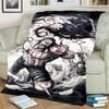 Warm "ONE PIECE" Flannel Print Blanket for Bedrooms, Sofas, Beds, Chairs, Picnics, Camping and Travel