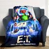 1pc E-ET1 Blanket, Gift, for Men and Women, Soft Blanket, Good for Sofa Bed Couch Travel, Lightweight Flannel Blanket