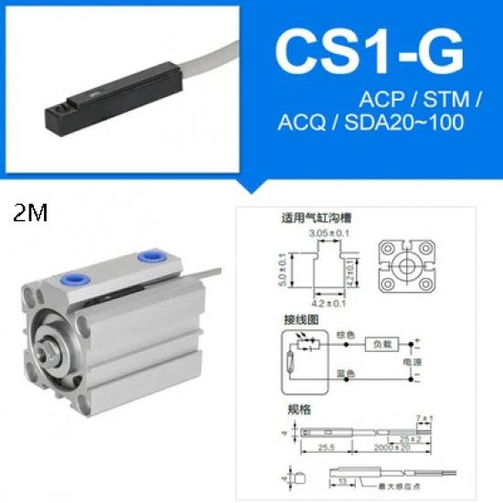 10PCS Air Pneumatic Cylinder Magnetic Reed Switch Sensor D-A93 Z73 C73 A54 CS1-G J DMS-H U F SMC SIZE D-M9N D-M9NV D-M9PV M9BV