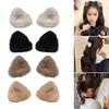 Sturdy Small Plush Cat Ear Hair Clips Lovely Cat Ear Hair Clips With Soft Plush Materials Comfortable Hair Accessory
