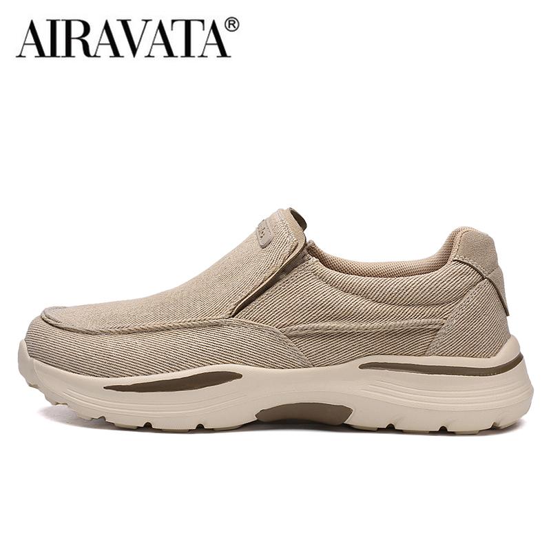 Мужская повседневная обувь, парусиновые дышащие лоферы, мужские удобные уличные прогулочные туфли, классические лоферы, кроссовки