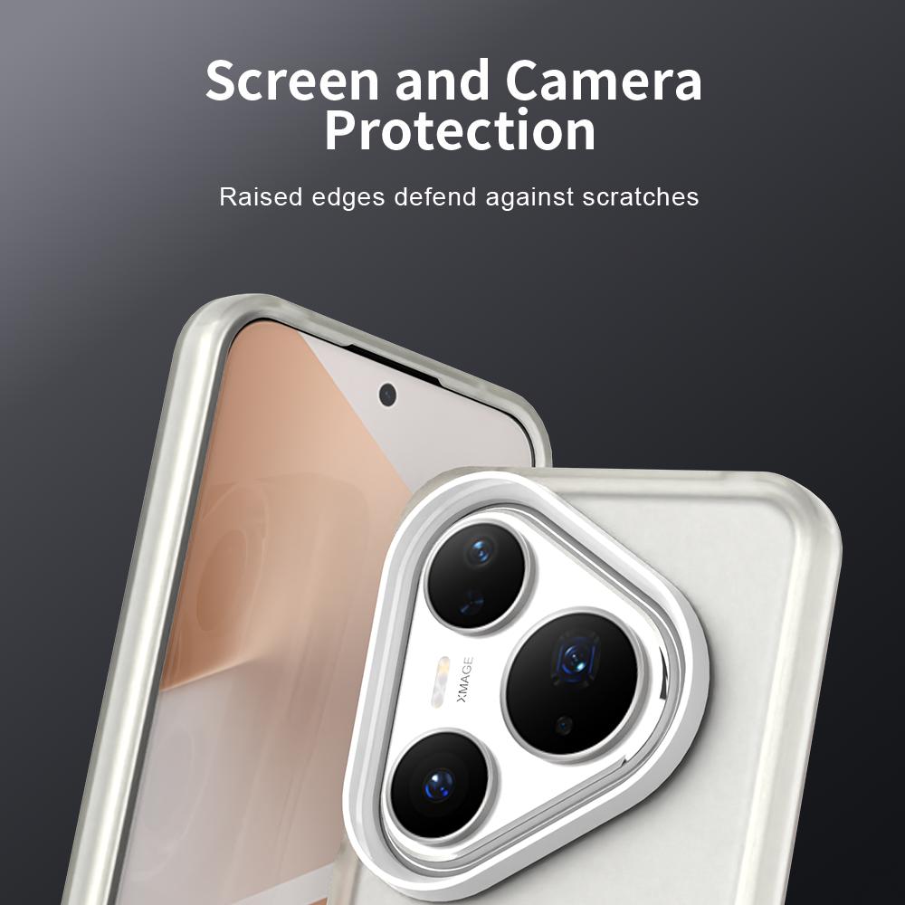 Матовый чехол для Huawei Pura 80 Pro Чехол Huawei Pura 80 Pro Fundas Coque Матовый Полупрозрачный ПК Конфетного цвета Задняя крышка Pura 80 Pro