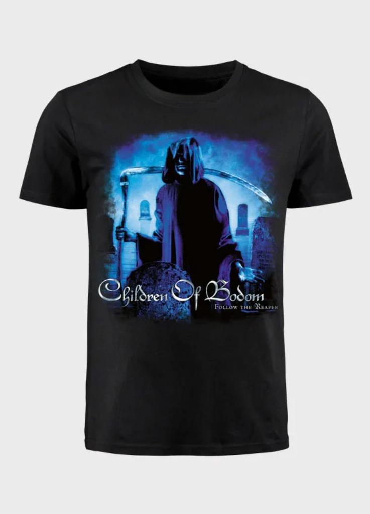 ZX Children of Bodom Follow The Reaper Повседневная футболка Люксовый бренд для мужчин и женщин