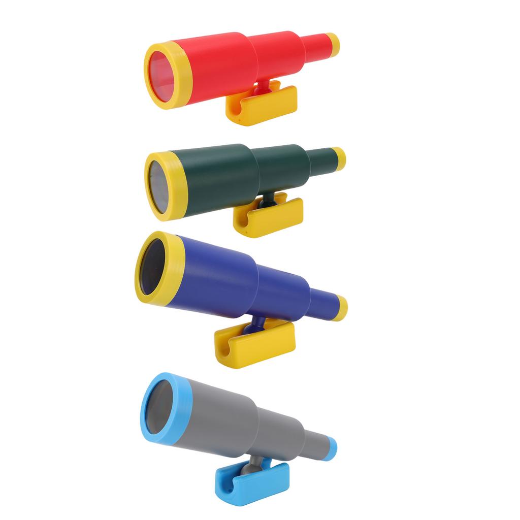 Telescope Toy Funny Reusable Plastic Safe Educational Monocular Toy with Base for Present Outdoor