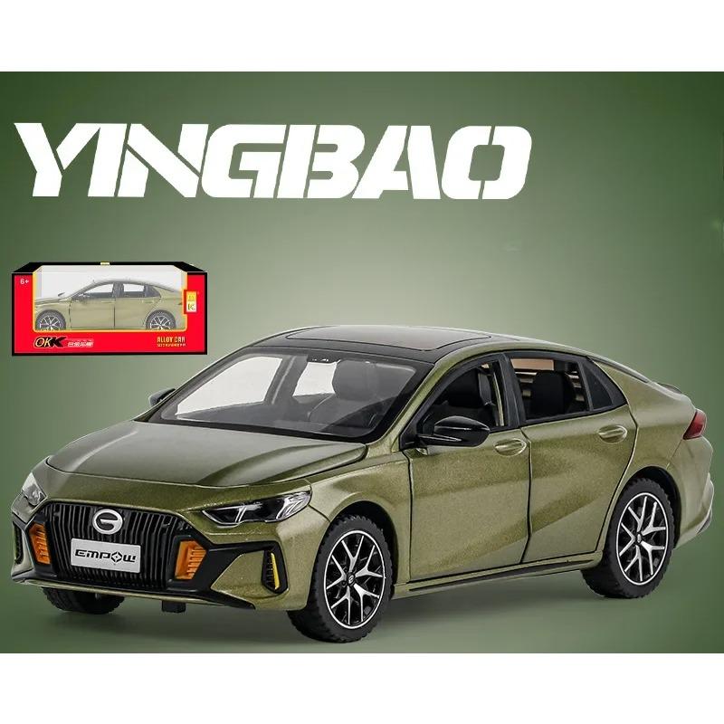 1/24 GAC Motor Trumpchi EMPOW YINGBAO сплав модель игрушечного автомобиля литые металлические литьевые звуковые и световые игрушки для детей транспортное средство