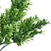 Artificial Flowers Plants Lifelike 7 Branches Plastic Decorative Fake Flowers Leaves for Home Garden Balcony Patio