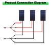 Solar Panel Cable Y Connector 3 to 1 Solar Panel Plug Solar Branch Adapter Photovoltaic Connectors Panel Cables Distributor