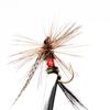MNFT 10PCS [10#] Grey Hackle Peacock Coachman Fly Trout Fishing Bait Dry Flies Royal Wulff Brown Hackle Fishing Fly Lures