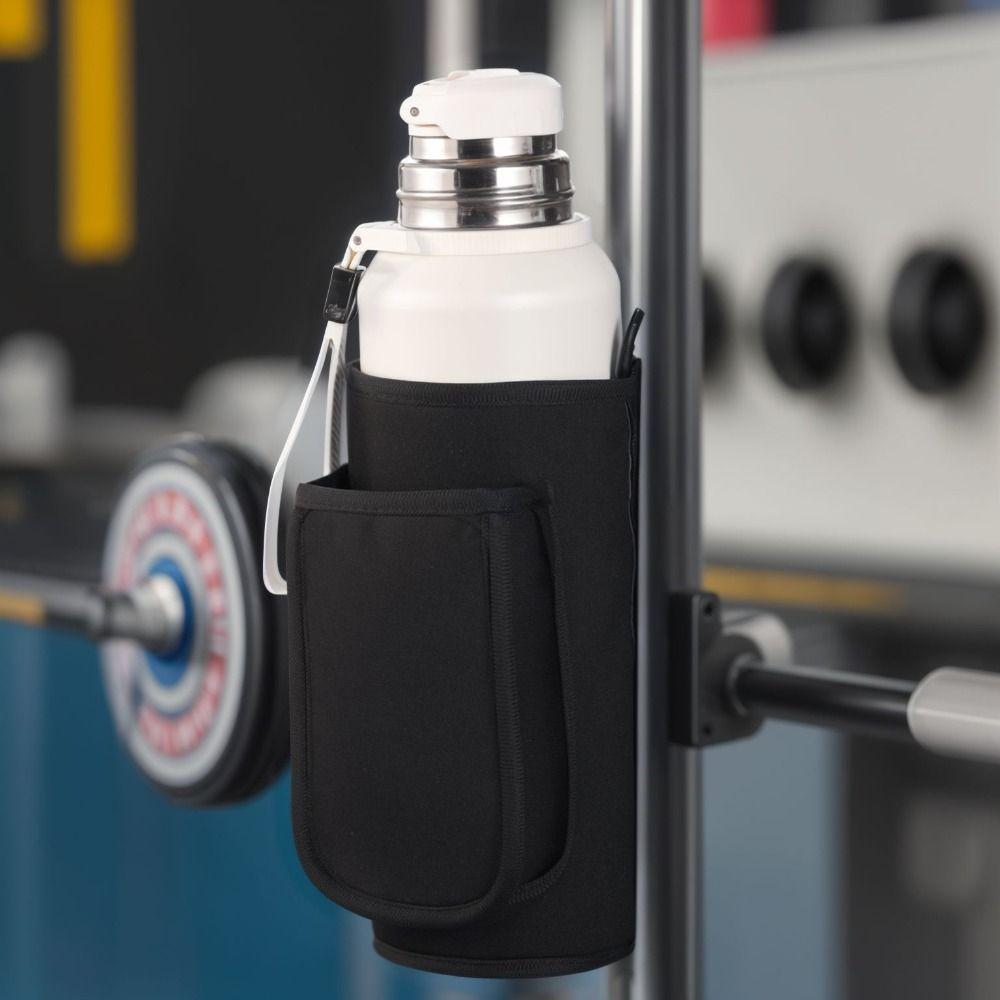 Magnetic Water Bottle Sling Bag Adjustable Crossbody Sports Bag Magnetic Gym Bottle Bag Travel