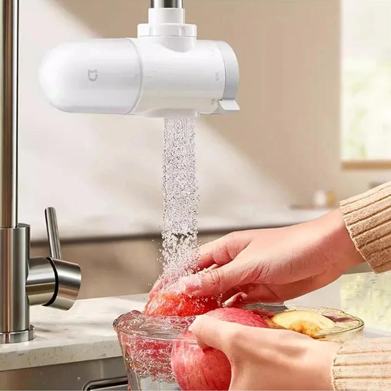 Новый очиститель воды XIAOMI Mijia Faucet 2, бытовой кухонный кран, видимый фильтр для воды, система перколятора с активированным углем