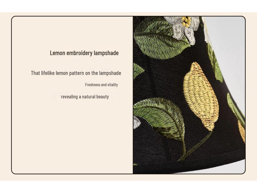 Роскошная французская лампа середины века в стиле ваби-саби: Ретро вышитый настольный светильник для гостиной или спальни