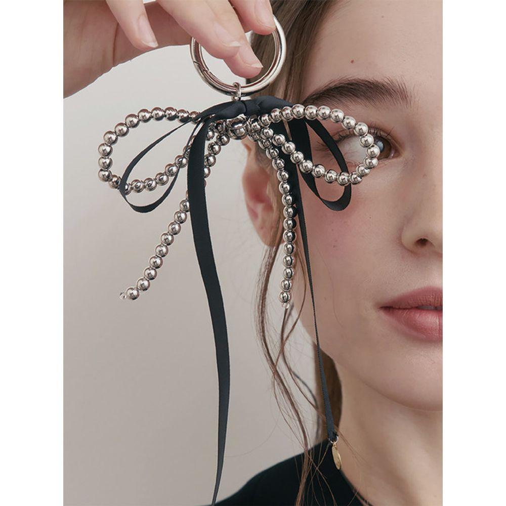 Брелок-шар с черной лентой SOSOO