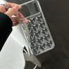 Милый 3D Чехол-Сердечко для iPhone 17 16 15 14 13 12 11 Pro XS Max XR X 8P Прозрачный Мягкий Силикон Ударопрочный Задний Чехол