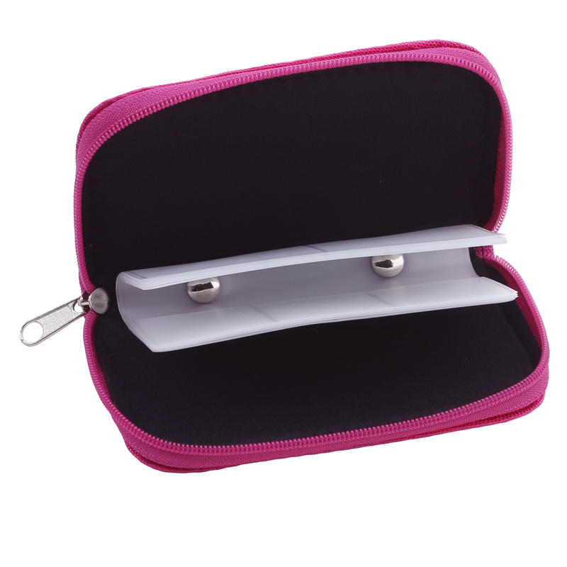 Stylish SD SDHC MMC CF Micro SD Memory Card Storage Carrying Pouch Case Holder Wallet