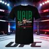 Летняя футболка UFC Yair Rodriguez Fighting Graphic 2026 Женская Спортивная Хлопковая С коротким рукавом Свободная Повседневная Футболка для Фитнеса Унисекс