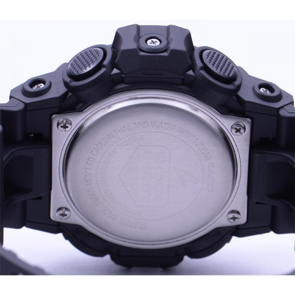 CaSio Men S GariSh Color Watch Black Silver Ga 710 1ajf