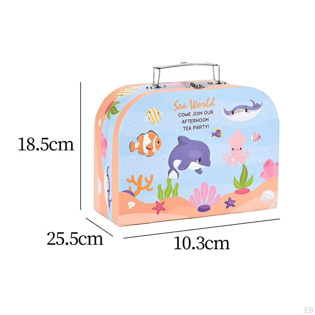 Игровой набор для послеобеденного чая, праздничный набор, десертные игрушки, ролевые игры для детей