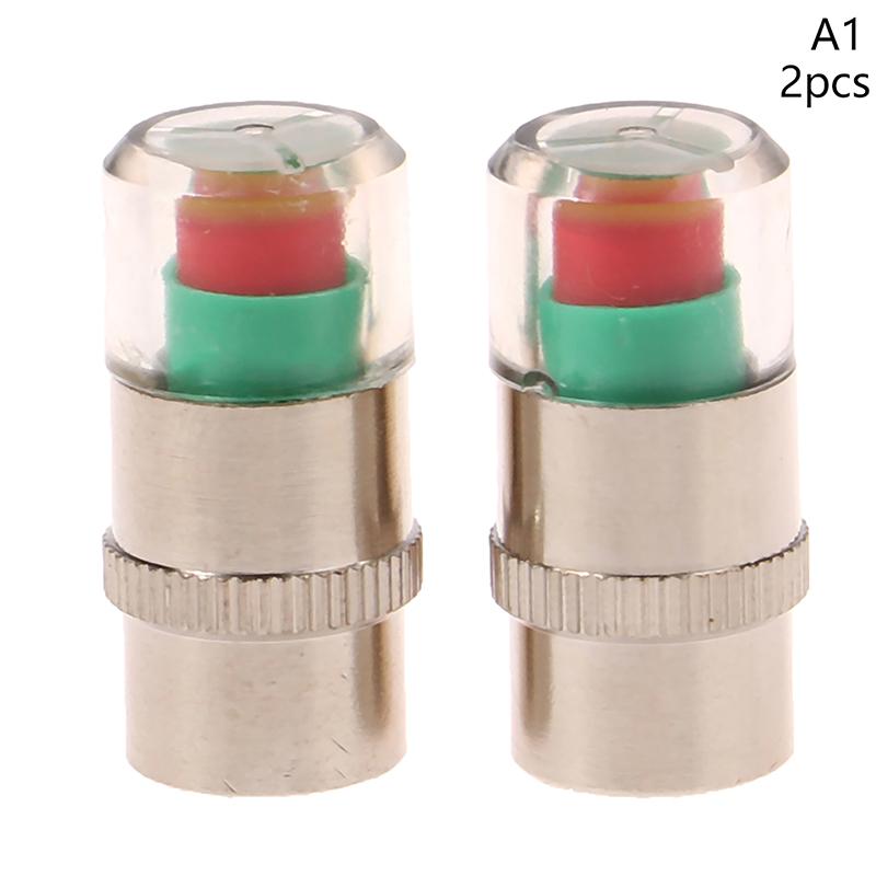 2/4 шт. Индикатор манометра для автомобильных шин, внешний датчик обнаружения клапана, универсальный тип, контроль состояния клапана, датчик крышки клапана