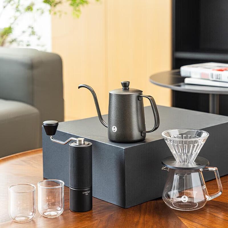 Электрическая кофемолка Timemore Chestnut C2S, набор
