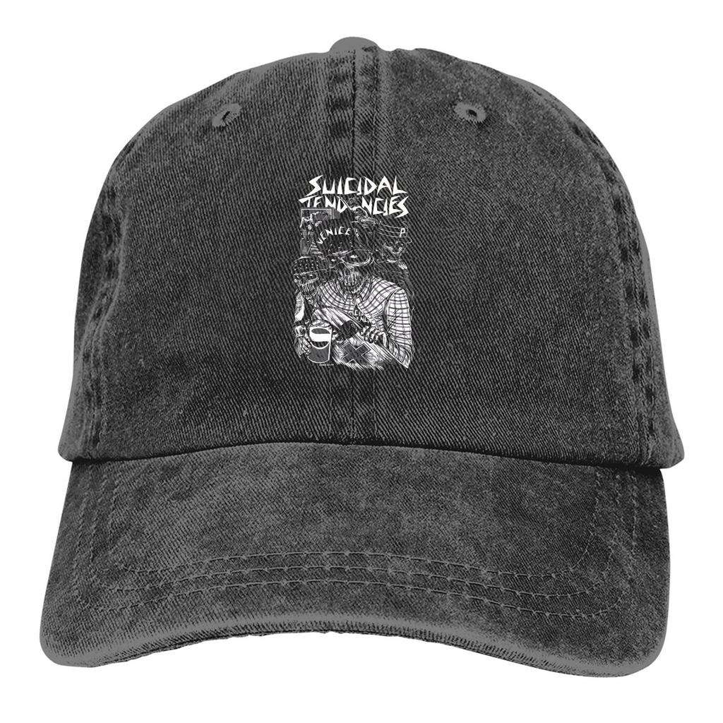 Suicidal Tendencies Классическая Бейсболка Мужские Кепки Женские Козырек Защита Snapback Тяжелые Черные Металлические Кепки