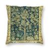 William Morris Vintage Floral Cushion Cover 40x40cm Velvet Modern Pillow Cases for Sofa Pillow Covers Decorative