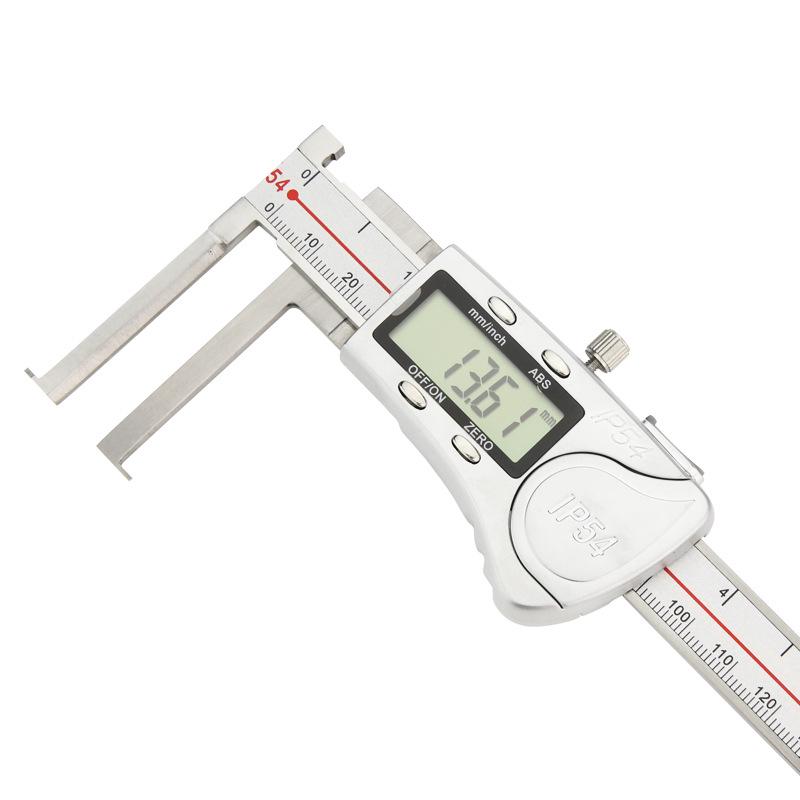 Digital Vernier Caliper for Inner Groove & Hole Measurement, 10-150mm