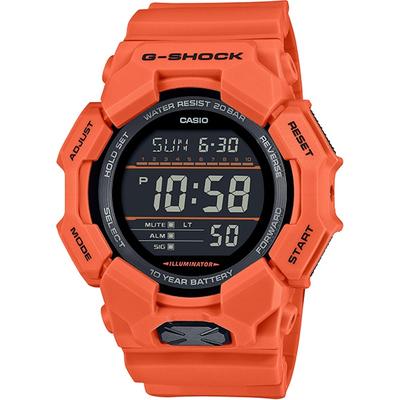 Мужские часы G-SHOCK GD-010-4JF [G-SHOCK 10-YEAR BATTERY SERIES] Круглые часы Orange Digital
