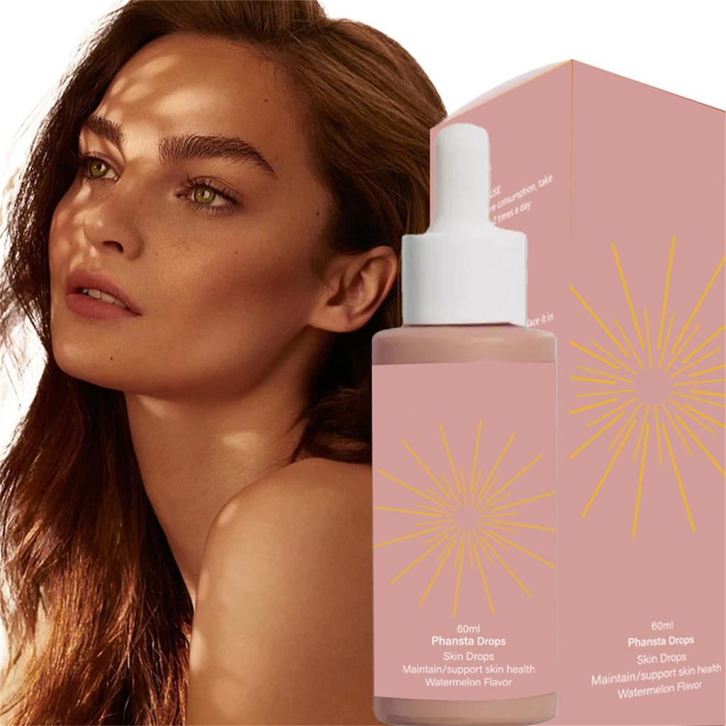 Крем для загара для тела Tanning Sunbath Sunless Skin Color Tanning Drops 60 мл