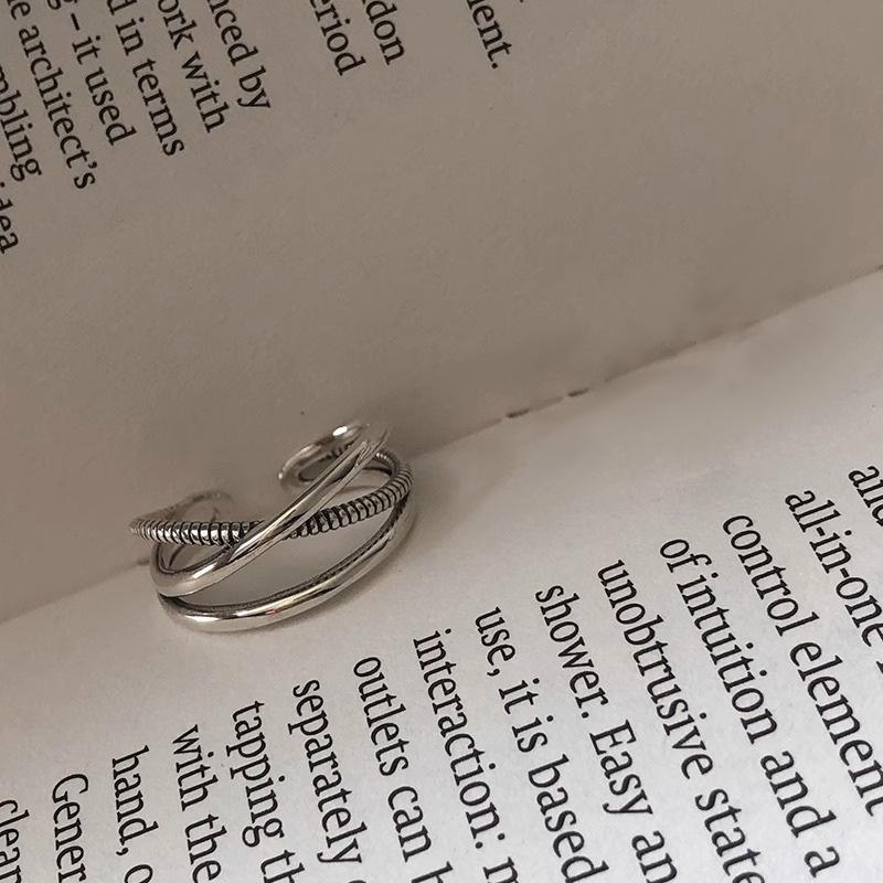 Винтажное кольцо с открытым сердцем, женское, нишевое, персонализированное, креативный геометрический дизайн, новая мода, для вечеринок и в подарок, ручное украшение